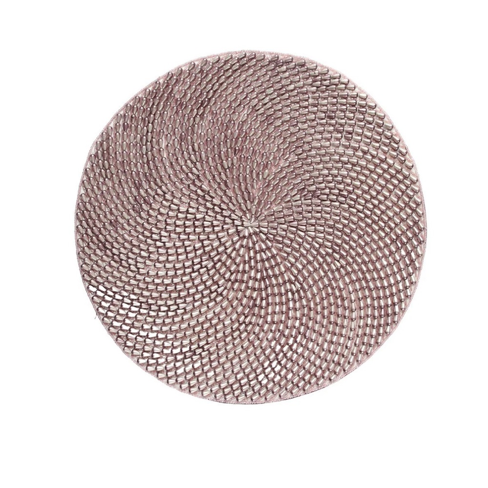 KIM SEYBERT Spiral Placemat in Lilac